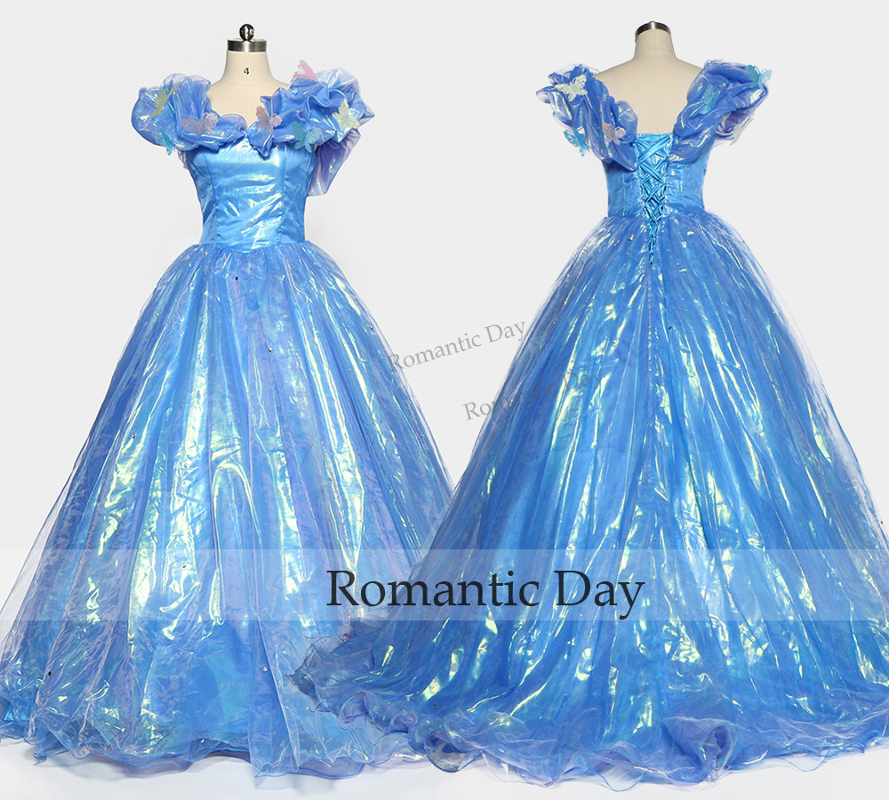 butterfly ball gown