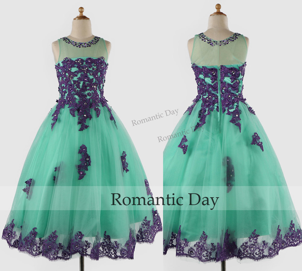 purple dress for teenage girl