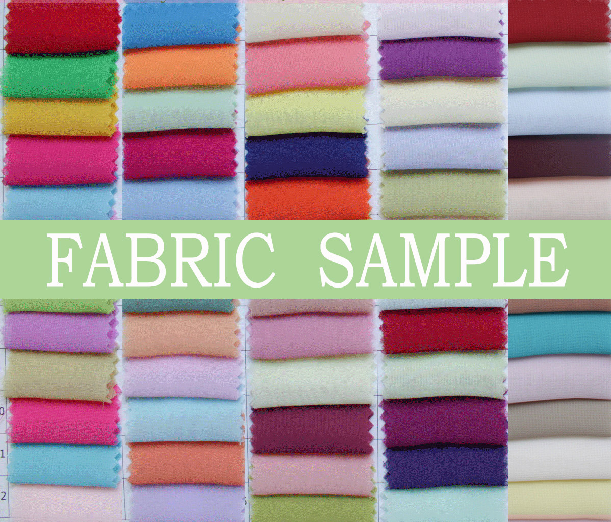 Chiffon fabric samples online